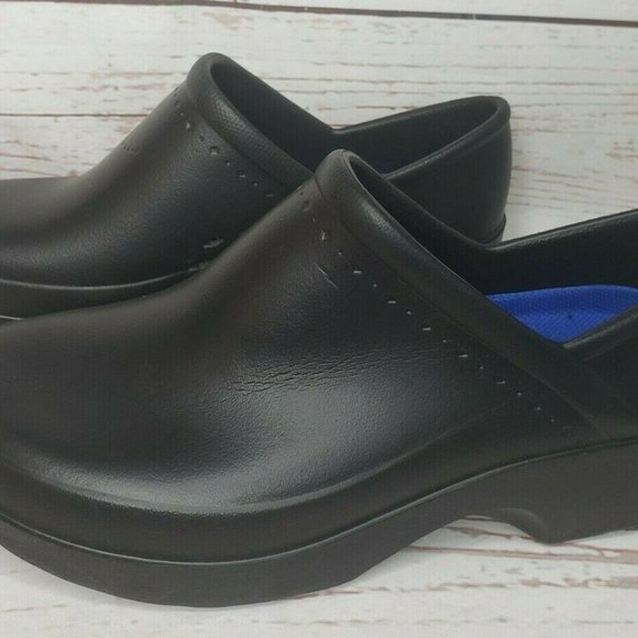 Shoes for Crews Cobalt Slip Resistant Work Clogs 8 - Picture 2 of 10
